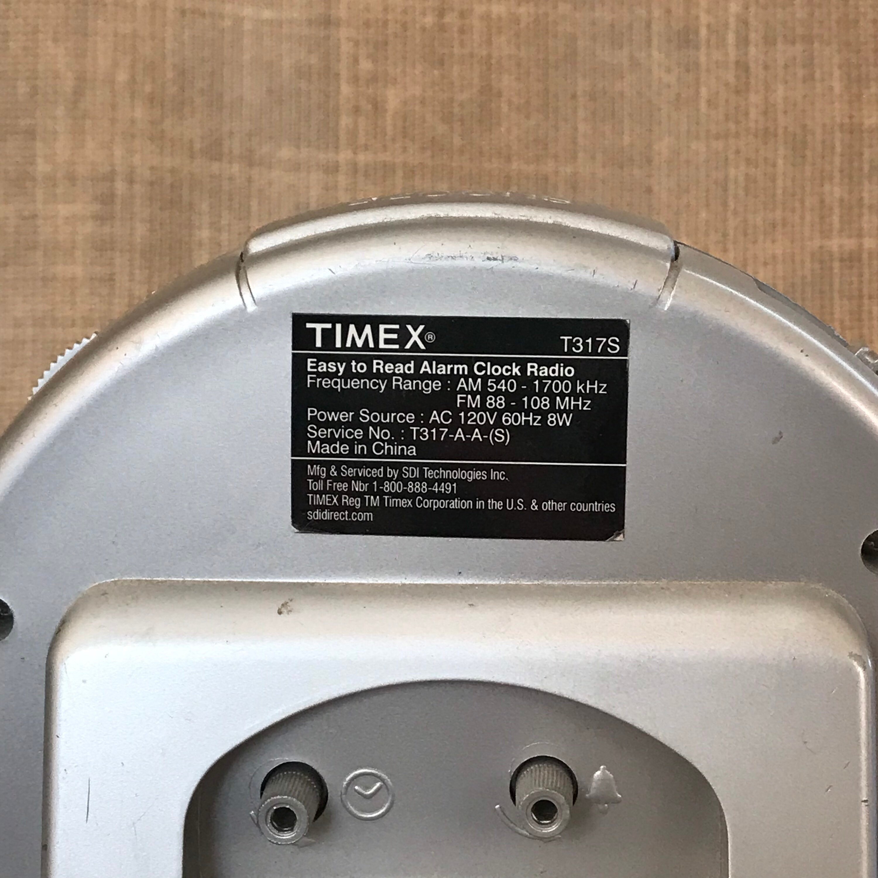 Plug in Electric Vintage Timex Alarm Clock AM FM Radio Clock Etsy