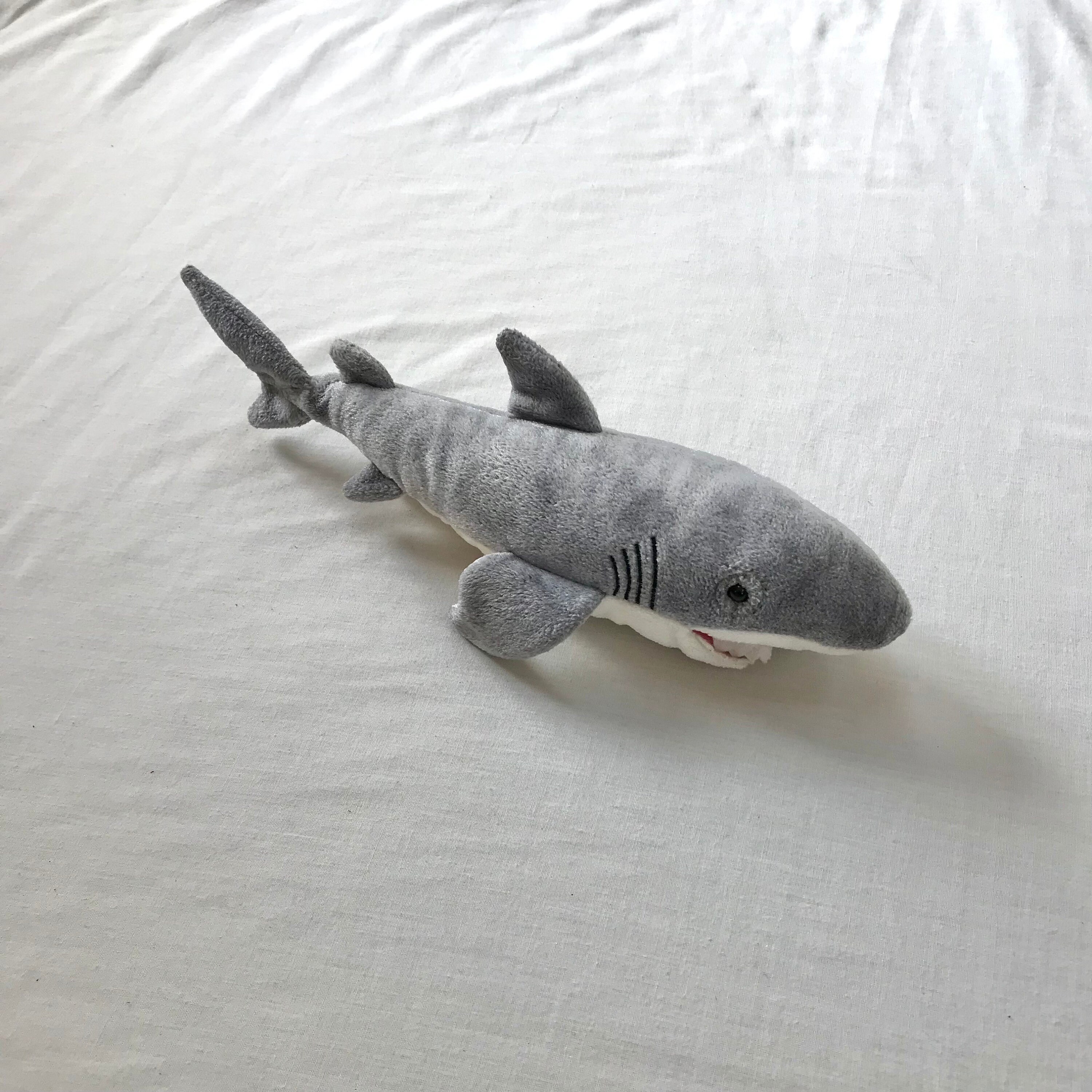 Original Stuffed Chumbuddy Super Size Shark Sleeping Bag Over 6.5 Feet Long  Perfect Gift 