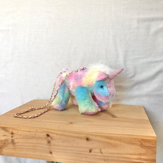 Plush unicorn bag | Childrens hard-shell sunglass or makeup bag – Sparkle  Joy Tutus