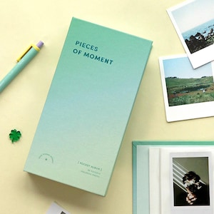 Pieces of Moment Polaroid Photo Album | Polaroid Square Mini Size Album | Minimalist Photo Album Book | Photo Storage | Aesthetic Photo Book Nature
