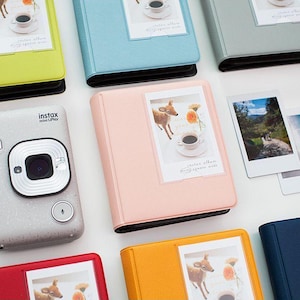 Polaroid-minifotoalbum | Polaroid Instax Mini Film Fotoalbum | Polaroid-album in miniformaat | Polaroid-fotoopslag | Esthetisch fotoboek