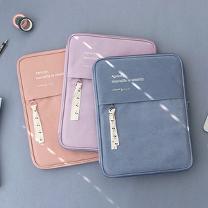 Cotton iPad Laptop Case Sleeve 13&quot; | iPad Pro 12.9&quot; Case | MacBook Air Pro 13&quot; Case | Tablet Case | Cute Laptop Case | Laptop Accessories