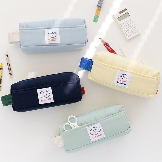 Cotton Pencil Case Small Zipper Pouch Puffy Pouch Makeup Pouch Small Pouch  Makeup Bag Cute Pouch Multi Pouch Stationery 