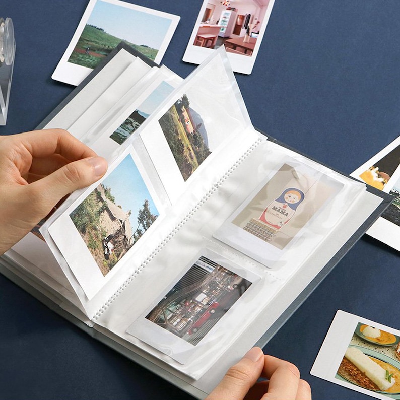 Pieces of Moment Polaroid Photo Album | Polaroid Square Mini Size Album | Minimalist Photo Album Book | Photo Storage | Aesthetic Photo Book image 8