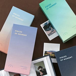 Pieces of Moment Polaroid Photo Album | Polaroid Square Mini Size Album | Minimalist Photo Album Book | Photo Storage | Aesthetic Photo Book image 7