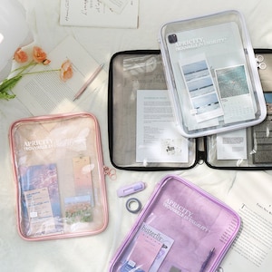 iPad Case Sleeve | Clear Cover iPad Sleeve 12.9&quot; | Laptop Case | PVC iPad Case | Cute iPad Case | Clear Cover iPad Case | Tablet Case