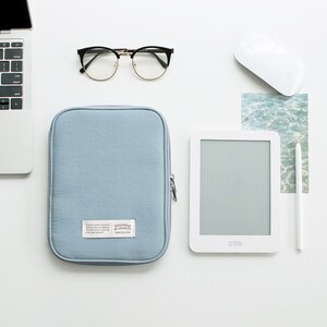 iPad Mini Case Sleeve 8.3" | Kindle Paperwhite Case 6.8" | E-book Reader Case | Mini Tablet Case | iPad Mini Kindle Pouch |iPad Kindle Cover image 7