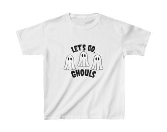 Let's Go, Ghouls Kids Halloween Cotton Tee
