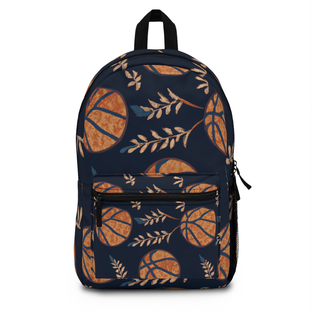 Abstract Basketball Backpack Basketball Backpack, Sports Backpack, College Student Backpack, School ...