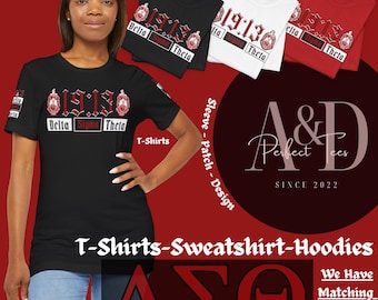 Camiseta, sudadera, sudadera con capucha de la Reina de la Hermandad Delta Sigma Theta, DST 1913, regalos de la Hermandad Delta Sigma Theta, graduación universitaria, tienda propiedad de personas negras