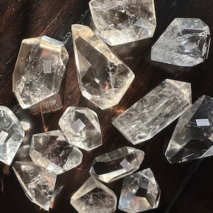Lemurian Clear Quartz Free Forms | Wisdom | Meditation | Lemurian Quartz from Brazil