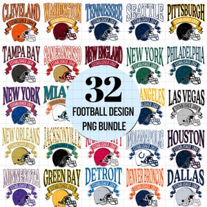 Vintage giant football bundle Png, football Png designs, Football Team Png, Personalized Football Team