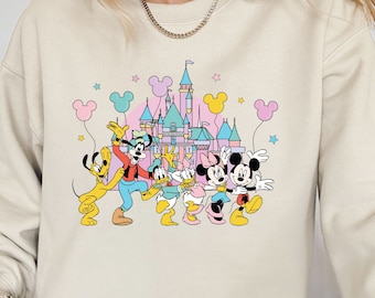Disney Minnie Castle T-shirt, Disney Characters Sweatshirt , Minnie Mouse and Friends Shirt, Disney Family Trip Shirt, Magic Kingdom Shirt