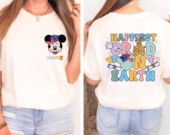 Personalized Disney Graduation 2024 shirt, Mickey Minnie Graduate shirt, Gift For Grad, Disney Grad Trip Tee, Class of 2024, Disney Trip Tee