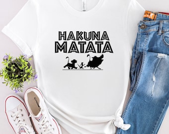 Hakuna Matata T-shirt, Animal Kingdom Shirt, Disney Trip Sweatshirt, Disney Vacation Shirt, Disney World T-shirt, Disney Safari Shirt