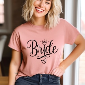 Bride Shirt, Bride Sweatshirt, Bachelorette Shirt, Bridesmaid Shirt, Bridal Party Shirts, Wedding Sweatshirt, Bachelorette Party Sweater