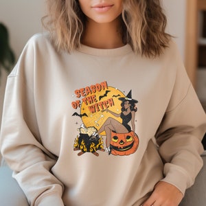 Season Of The Witch Shirt, Witch Sweatshirt, Funny Halloween Shirt, Pumpkin Sweatshirt, Witch Shirt, Season Of the Witch
