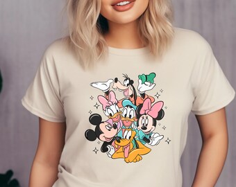 Disney Mickey And Friends Shirt, Matching Disney Group Shirt, Disney Trip 2024 Shirt, Magic Kingdom Shirt, Disney Family Vacation Sweatshirt