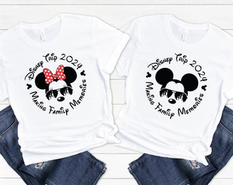 Disney Trip 2024 Shirt, Disneyworld Family Shirt, Disney Vacation Shirt, Disney Trip 2024 Sweatshirt, Disney Characters Family Vacation