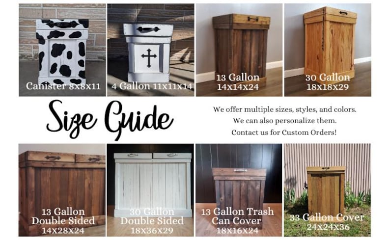 Pet Food Storage, Rustic Dog Food Container, Pet Food Storage, Gifts for Pet Owners, Pet Proof, Cat Food Storage, Wood Bin with Lid image 8