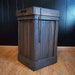 Farmhouse Trash Can, Kitchen Garbage Can, Rustic Trash Bin, Farmhouse ...