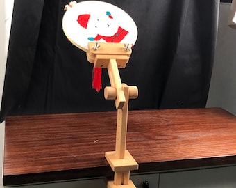 Highly Adjustable and Comfortable Embroidery Hoop Holder Stand | Clamp On Table DIY Cross Stitch | Optimal Embroidery Support | Beechwood