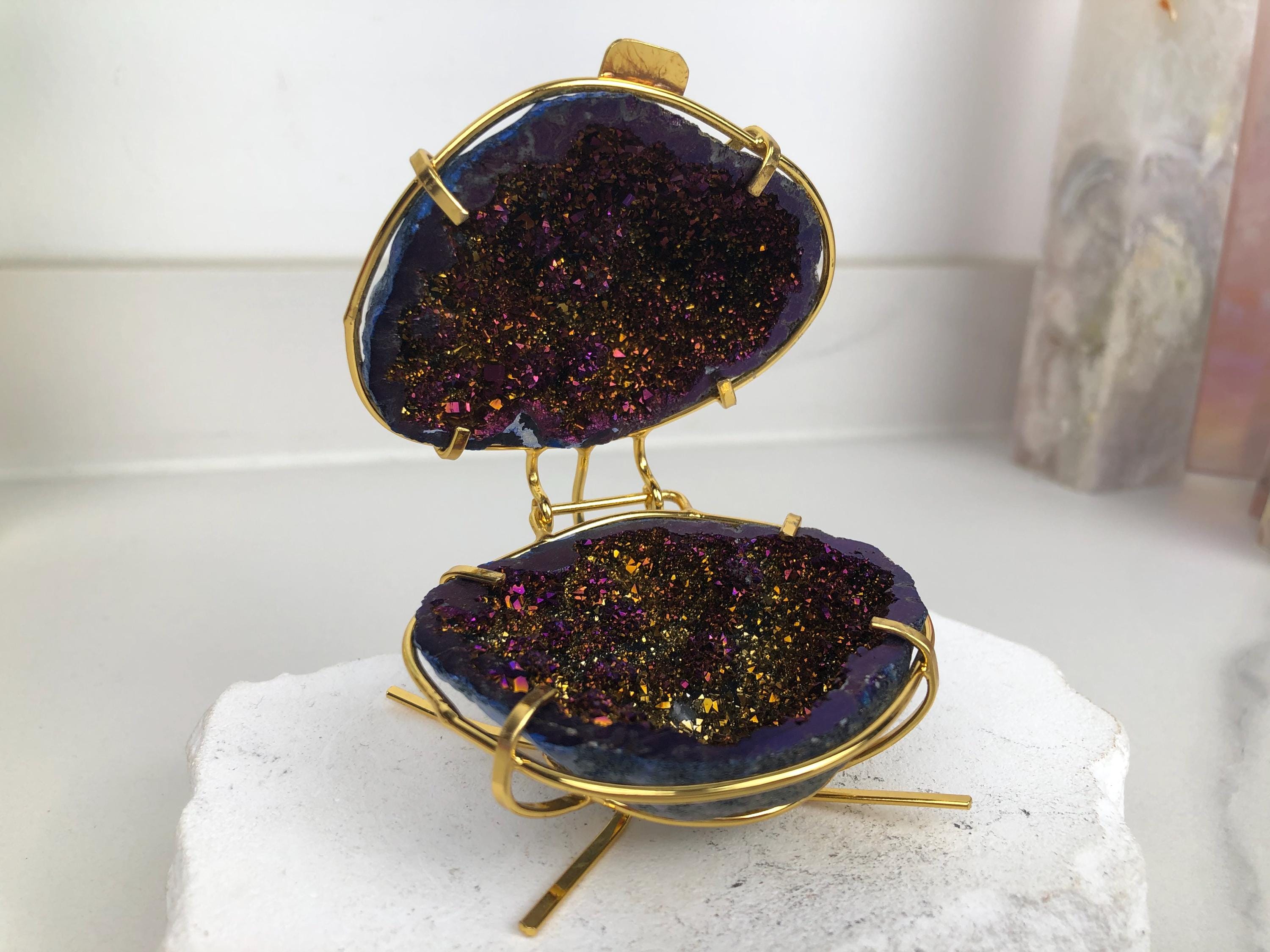 Geode Ring Box - Etsy