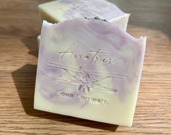 Lavender Haze Soap | Handmade Bar Soap | Cold Process Soap with Essential Oils | Artisan Soap | Gifts | Palm Free Soap