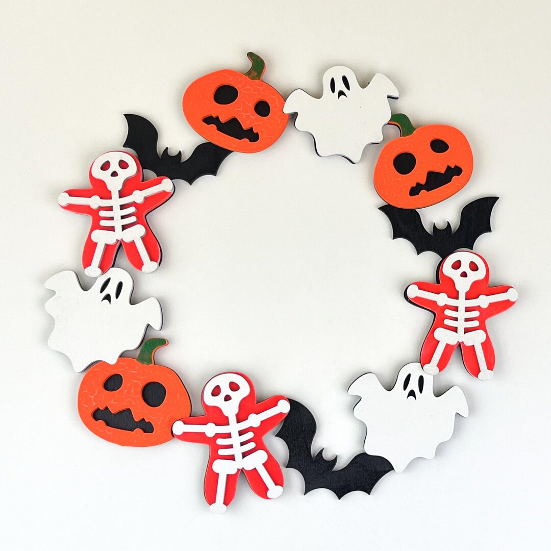 DIY HALLOWEEN 13pc Door Hanger Kit, Family Fun, Welcome Sign, Door Sign ...