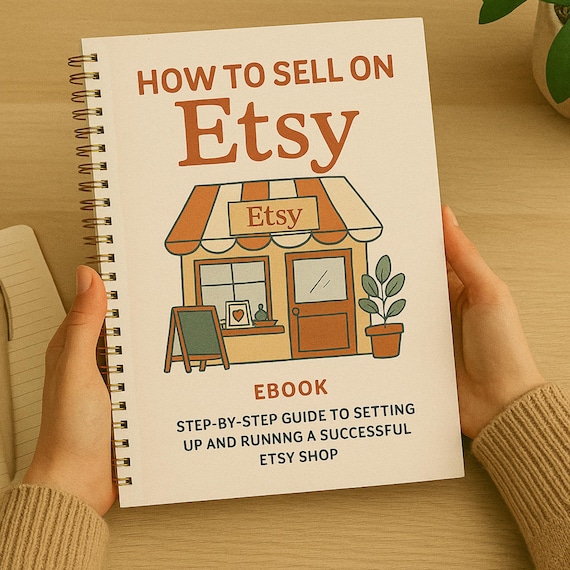 Etsy Seller Guide: Complete Illustrated eBook (Digital Download)