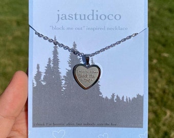 Collier coeur BMO