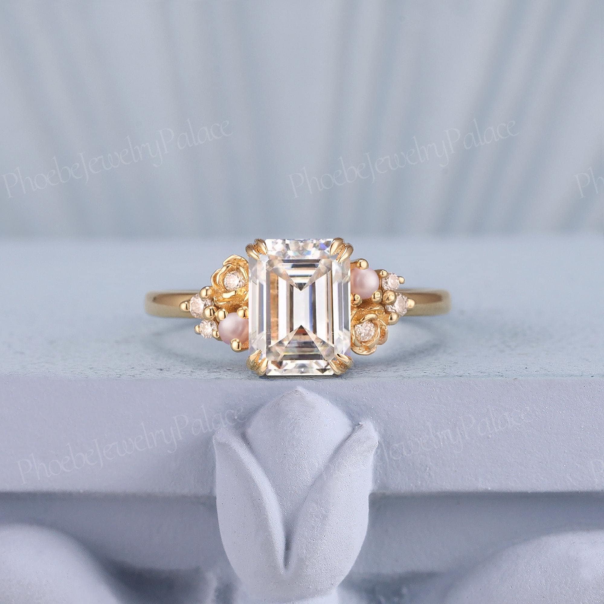 [韓国人気ジュエリー] nff rose bud ring Rose Bud Ring - Etsy