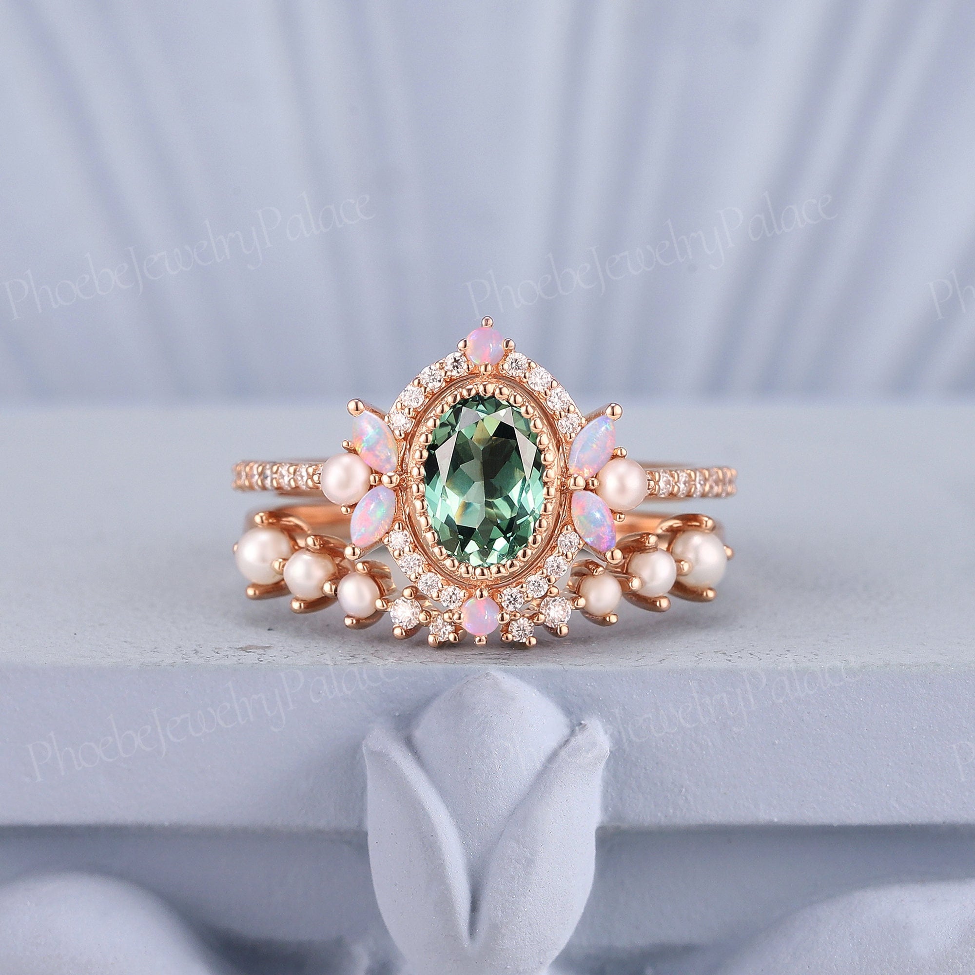 Pearl jade ring gold Österreich
