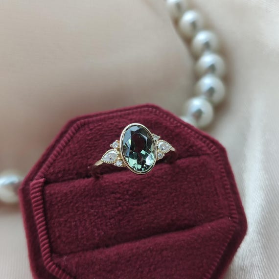 Lot De 15 Saphirs Bleu-vert D'Australie - 2,05 Carats - Taille Diamant - Qualité Loupe Propre