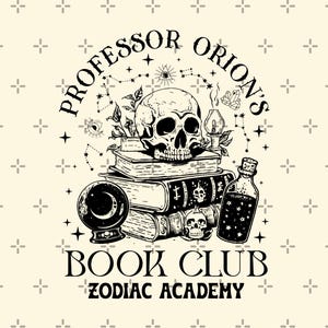 Professor Orions bokklubb PNG, Den inre cirkeln, bokälskarens present, Smut Reader PNG, Zodiac Academy PNG, Fantasy Reader, Bokklubb, Bokmal