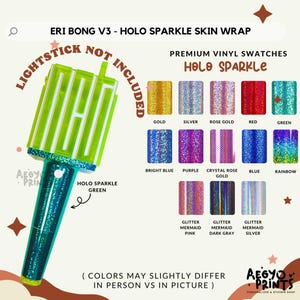 NCT NEOBONG V1 - Holo Sparkle Skin Wrap Decal Sticker by Aegyoprints