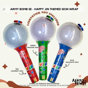 ABSE - Happy Jin Tracklist Fan-made Skin Wrap by Aegyoprints