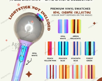 ArmyBomb (ABSE) Skin Wrap - Opal Chrome Collection for BTS lightstick
