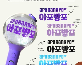 APOBANGPO - Fan-Made Decal Sticker by Aegyoprints