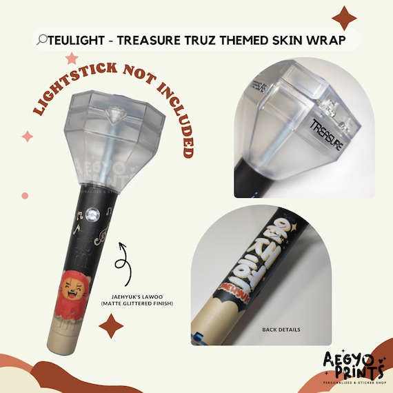 TEULIGHT - TRUZ Skin Wrap Collection for Treasure Lightstick