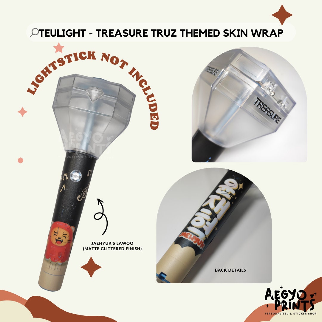 TEULIGHT - TRUZ Skin Wrap Collection for Treasure Lightstick