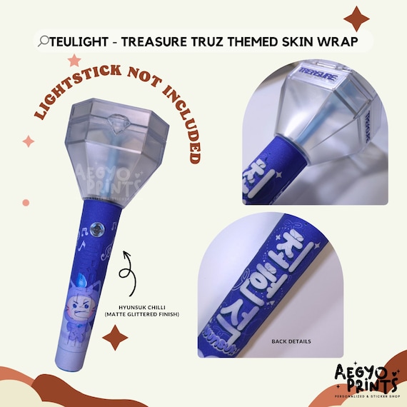 TEULIGHT - TRUZ Skin Wrap Collection for Treasure Lightstick
