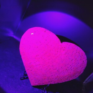 Ruby honeycomb heart bild 5