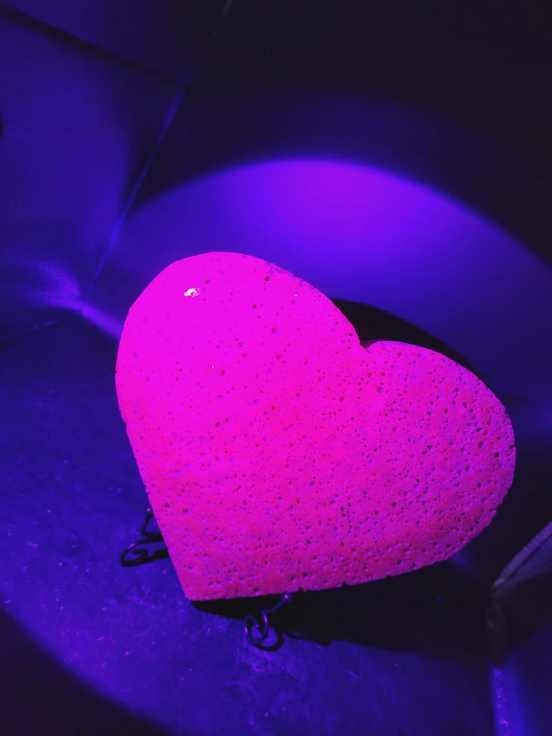Ruby honeycomb heart bild 5