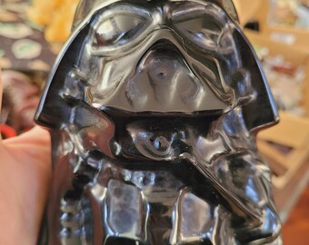 Extra large black obsidian Darth Vader