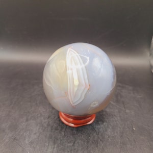 Agate crystal sphere