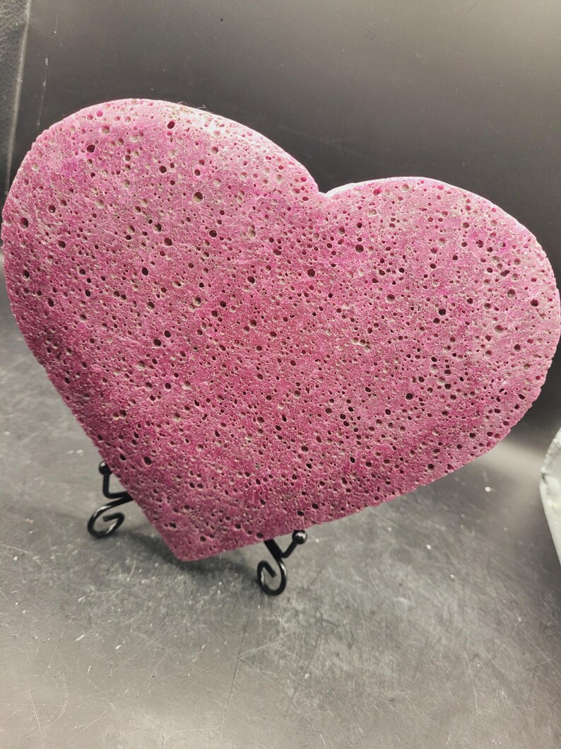 Ruby honeycomb heart bild 1