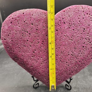 Ruby honeycomb heart bild 2
