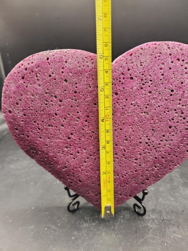 Ruby honeycomb heart bild 2