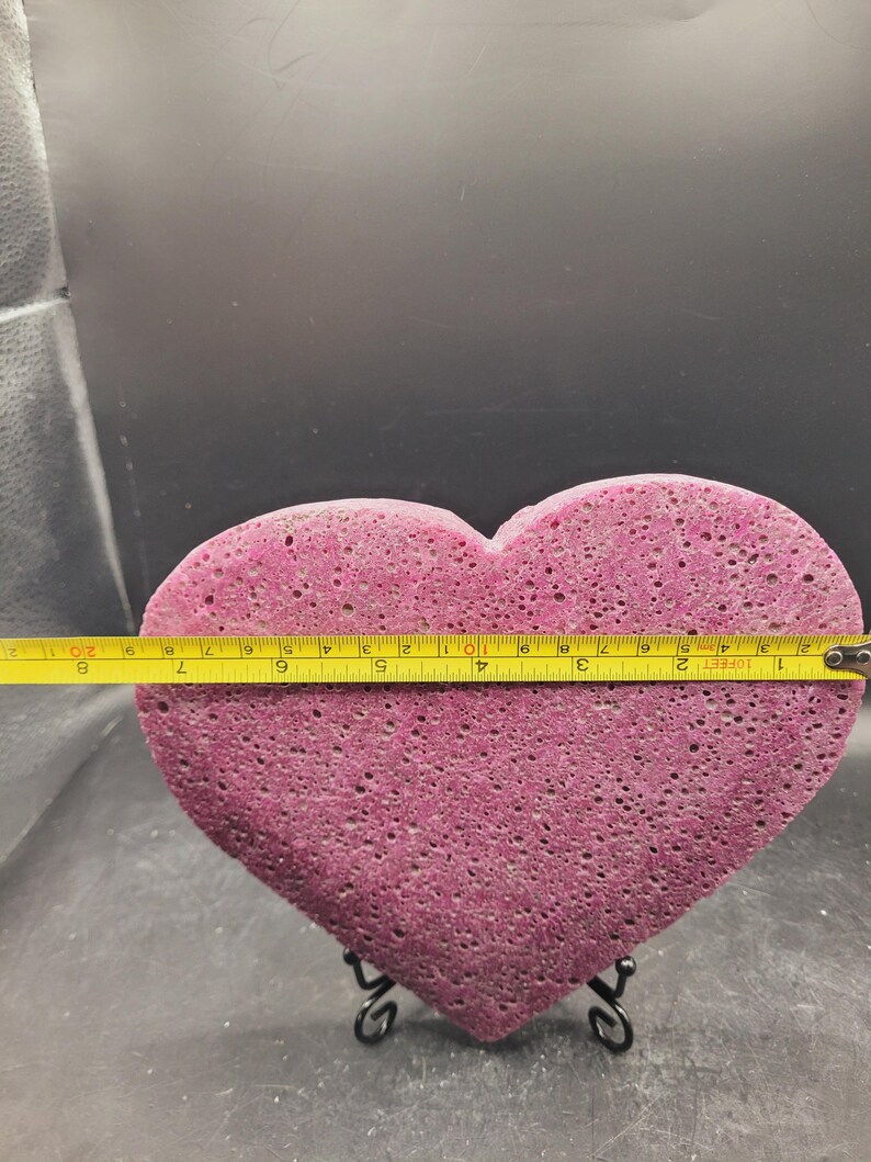 Ruby honeycomb heart bild 3